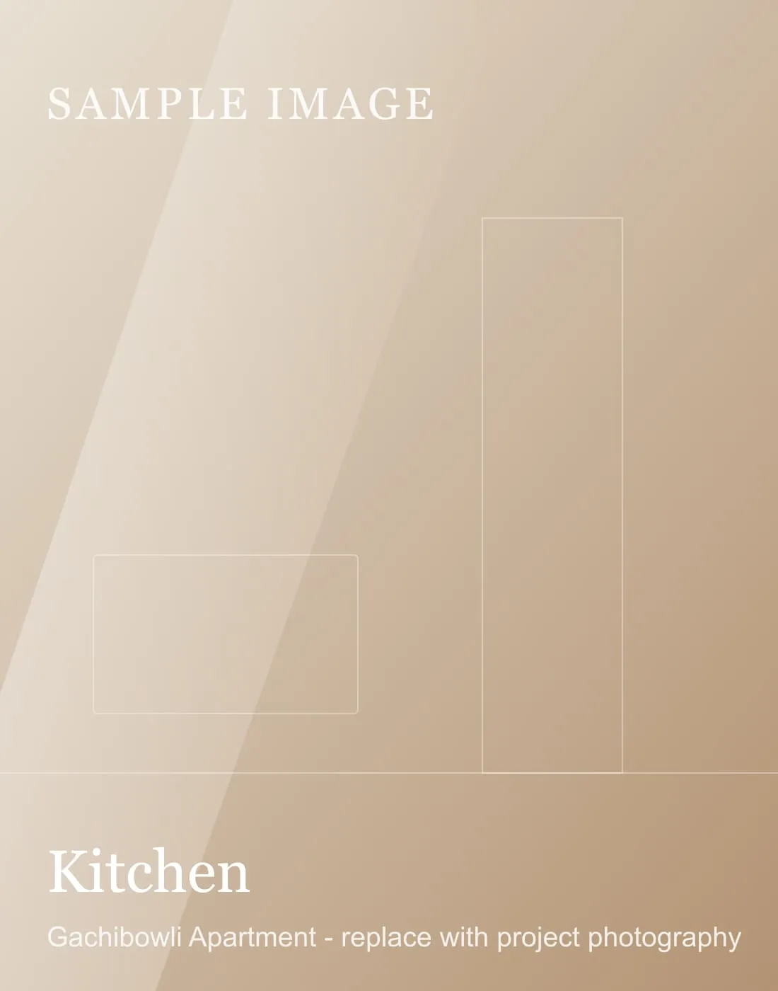 Kitchen of the Gachibowli Apartment, sample image 2