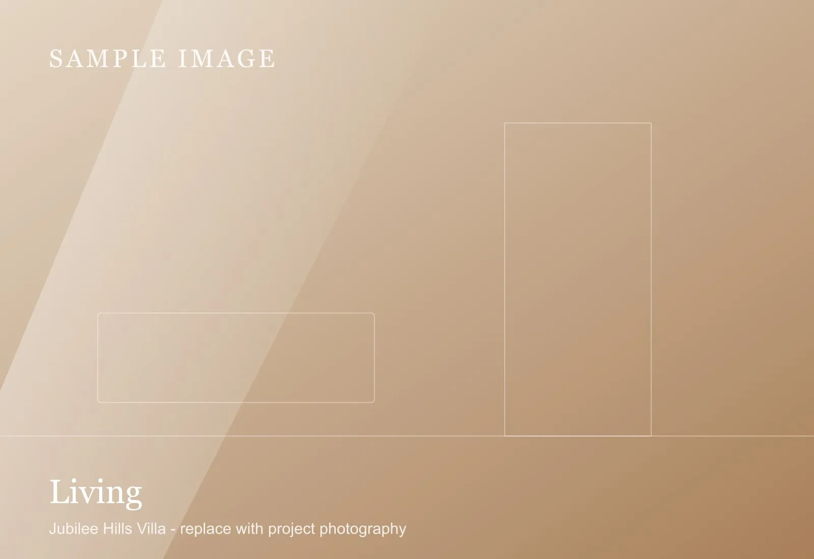 Living of the Jubilee Hills Villa, sample image 1