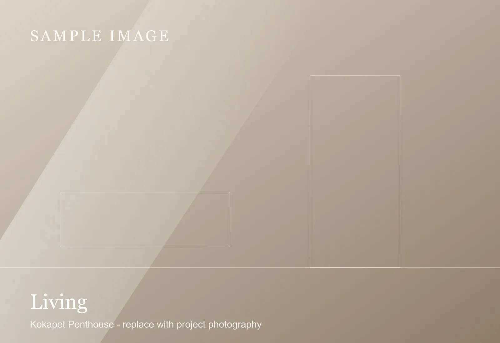 Living of the Kokapet Penthouse, sample image 1