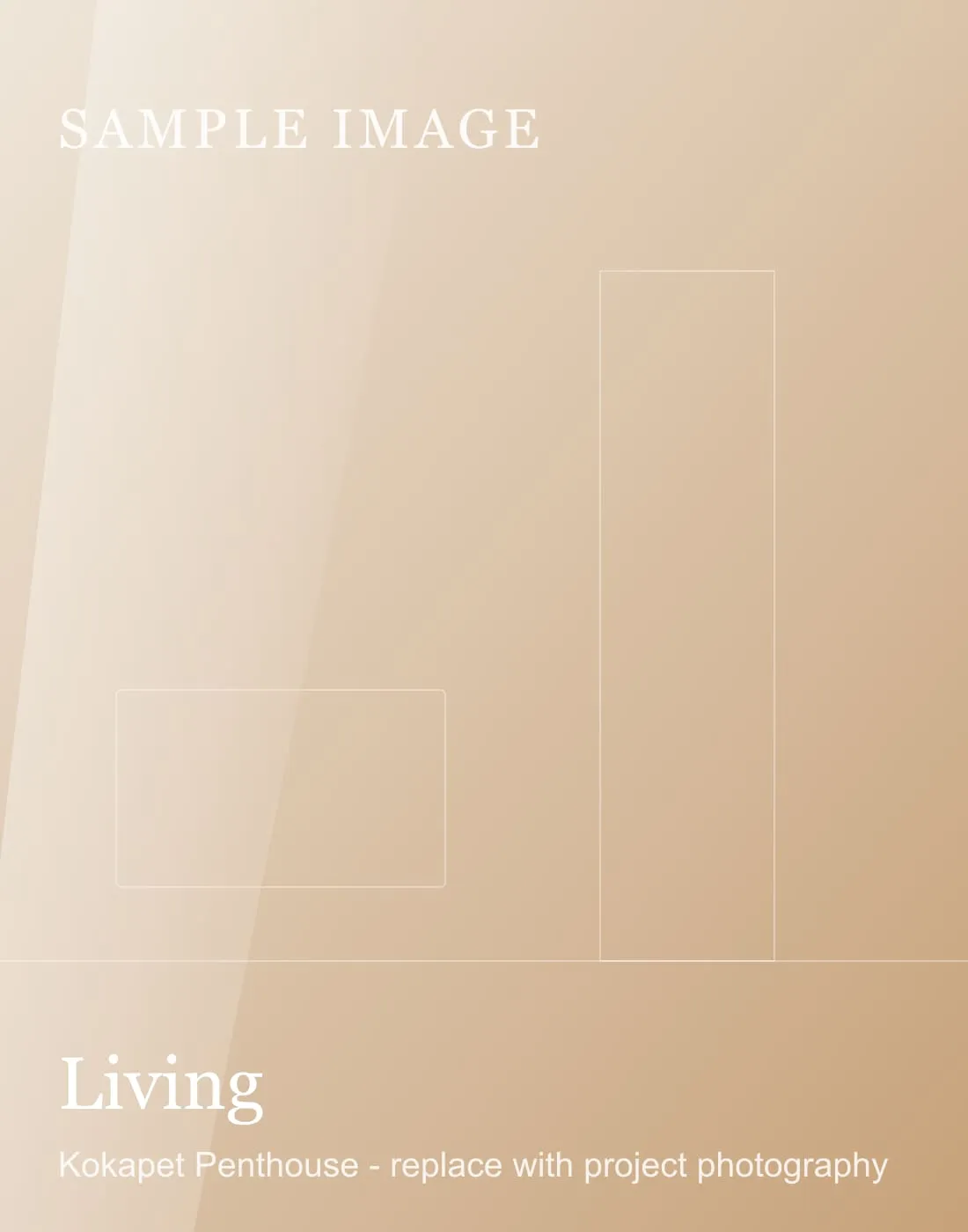 Living of the Kokapet Penthouse, sample image 2